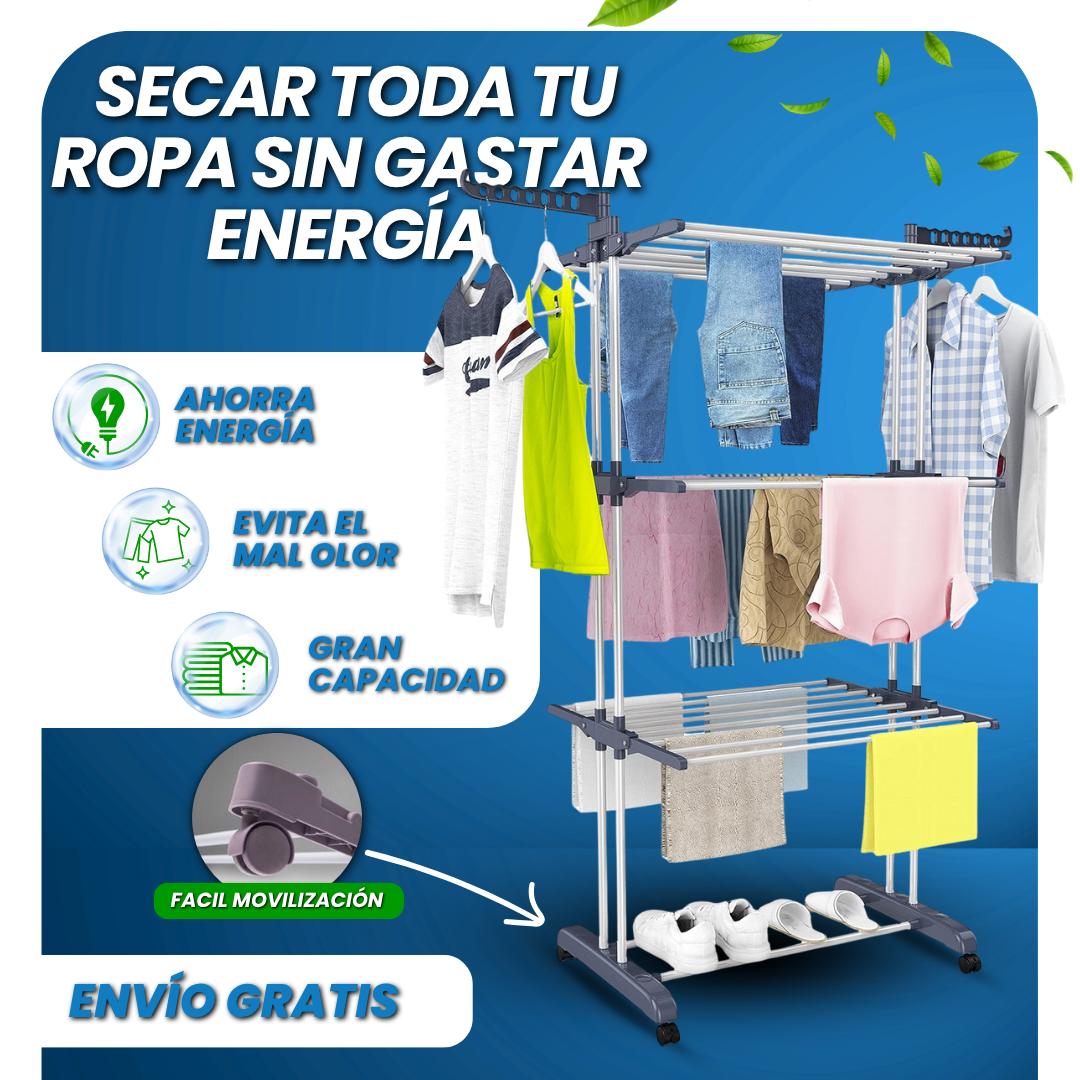 TENDEDERO MULTIFUNCIONAL | AHORRA ENERGÍA