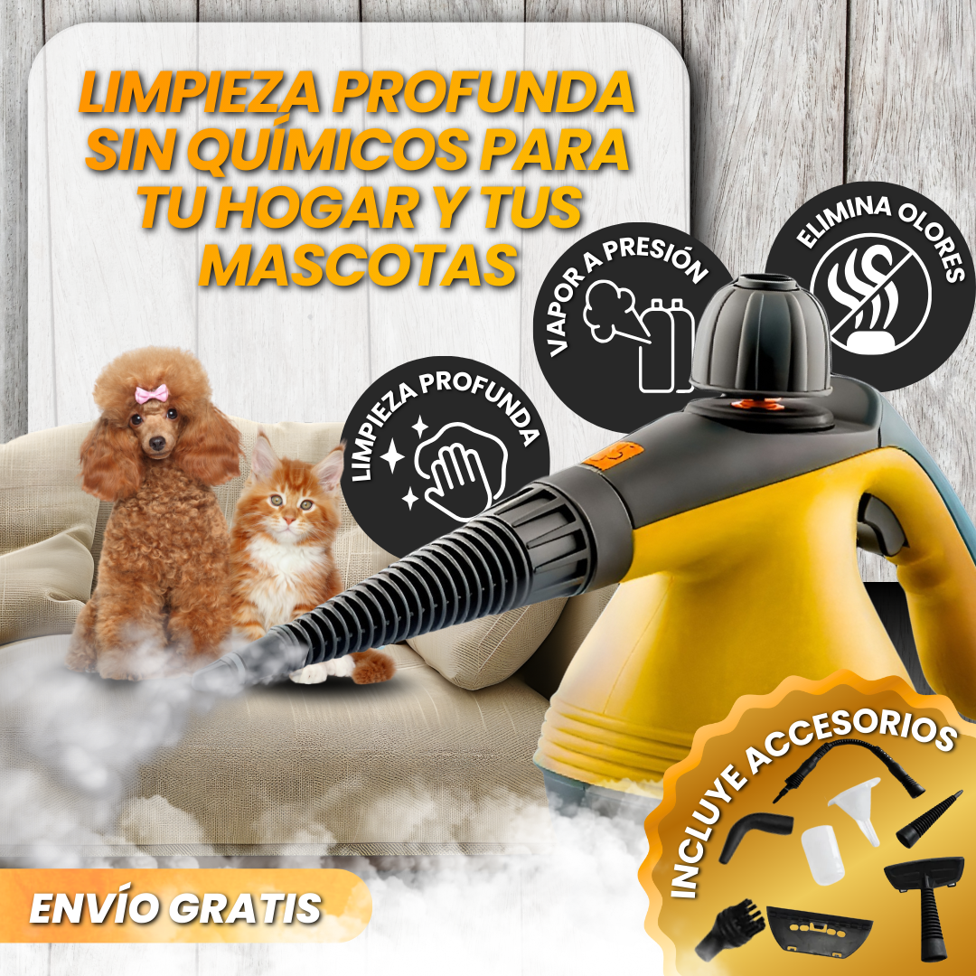 LIMPIADOR A VAPOR PARA TU HOGAR
