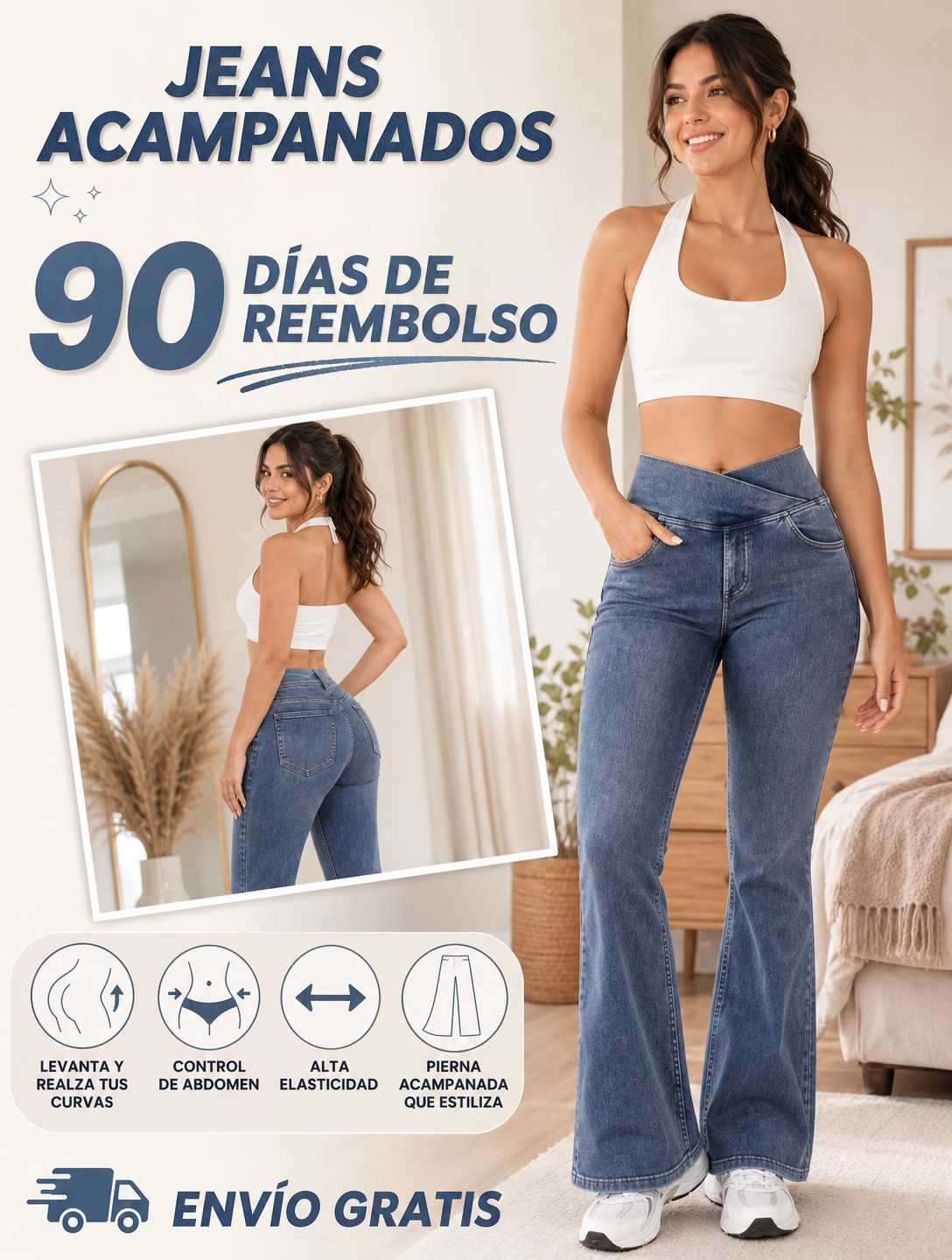JEANS ACAMPANADOS