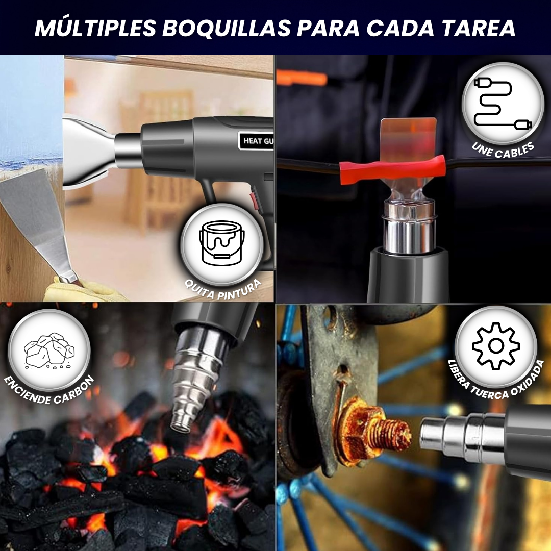 PISTOLA DE CALOR 1500W