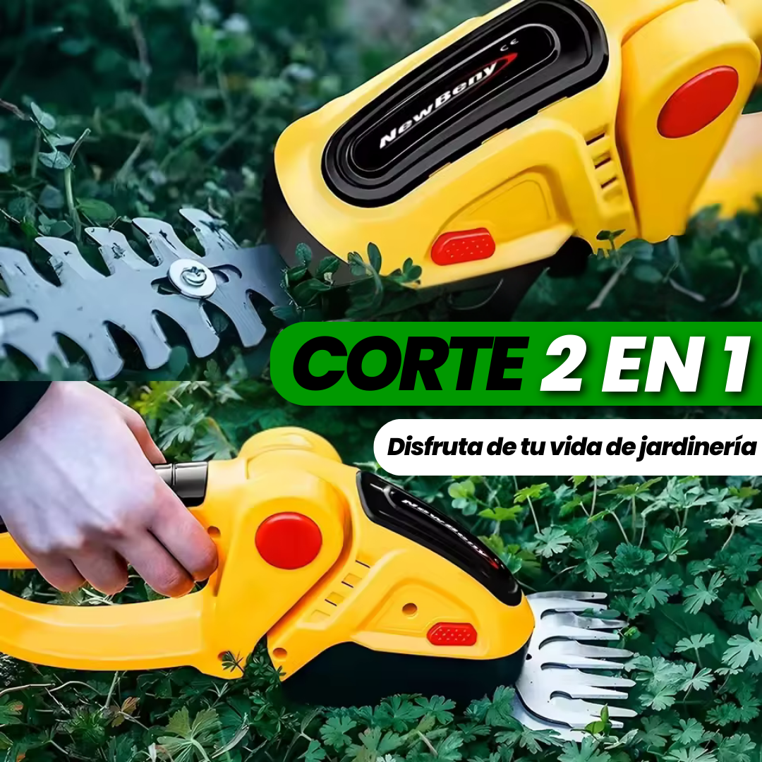 TIJERAS DE CÉSPED INALÁMBRICAS 2 EN 1