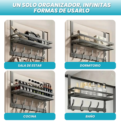 COLGADOR PARA PUERTA | 5 GANCHOS