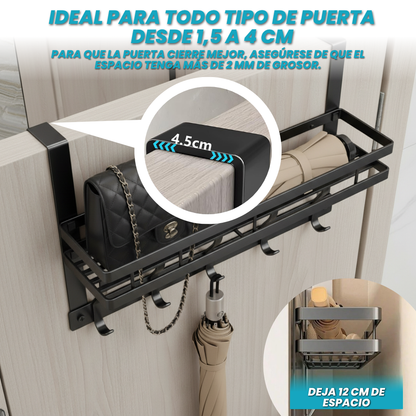 COLGADOR PARA PUERTA | 5 GANCHOS