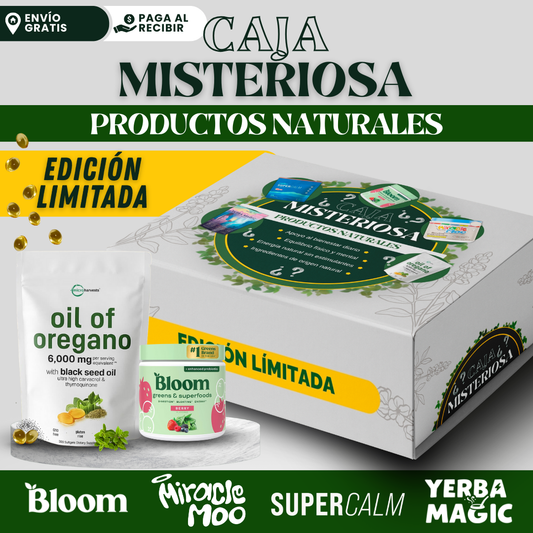 CAJA MISTERIOSA | EDICIÓN LIMITADA DE PRODUCTOS NATURALES