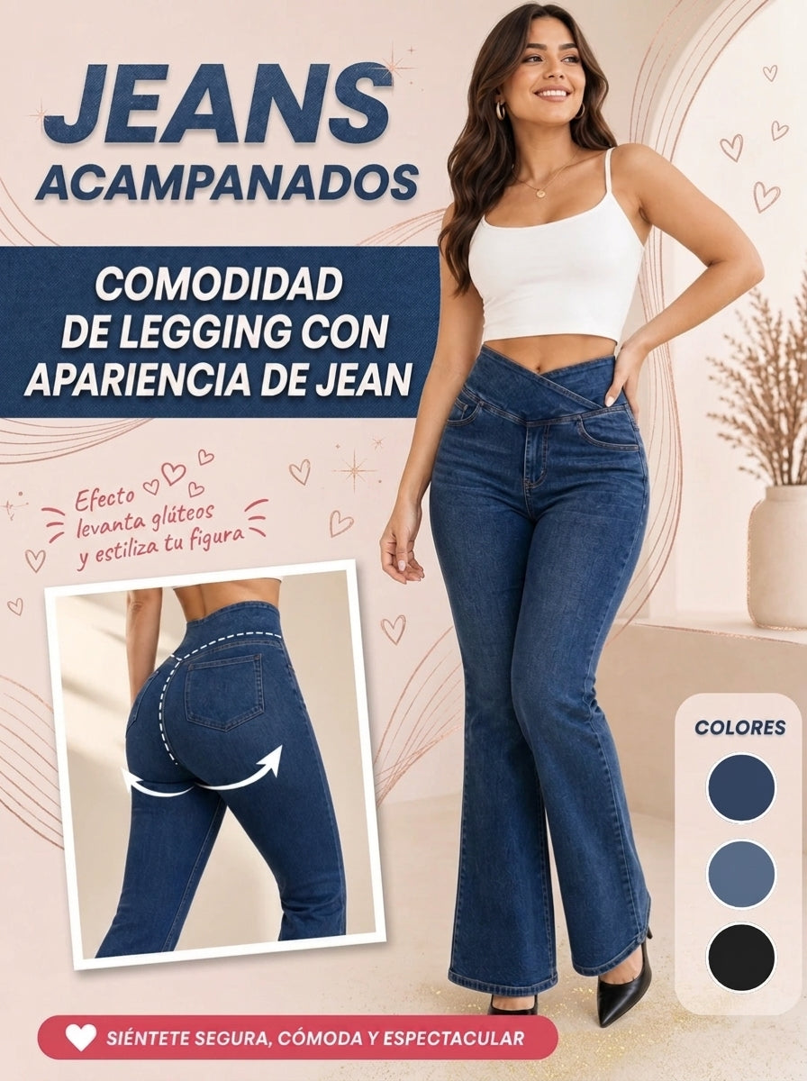 JEANS ACAMPANADOS | ADARA®