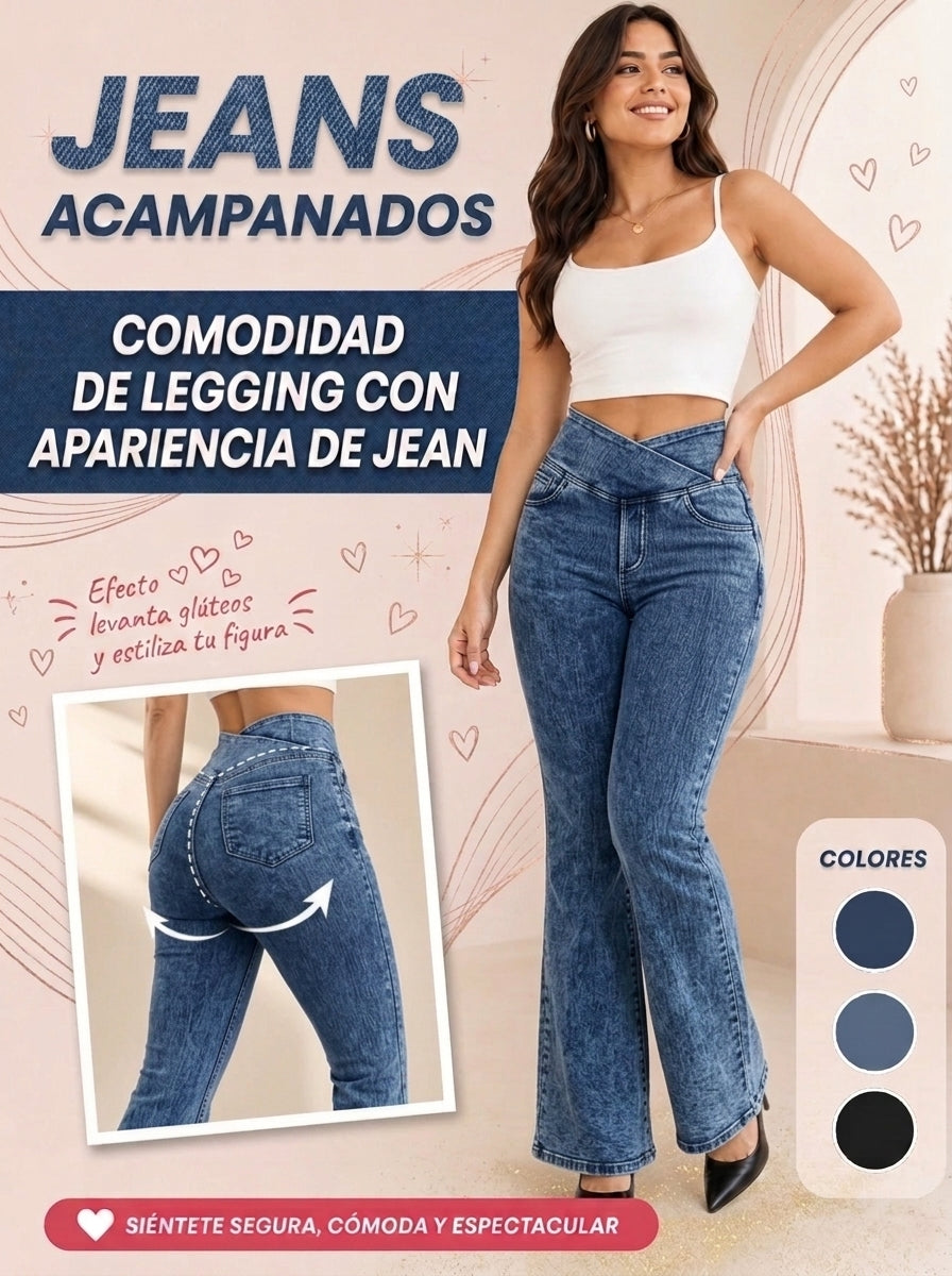 JEANS ACAMPANADOS | ADARA®