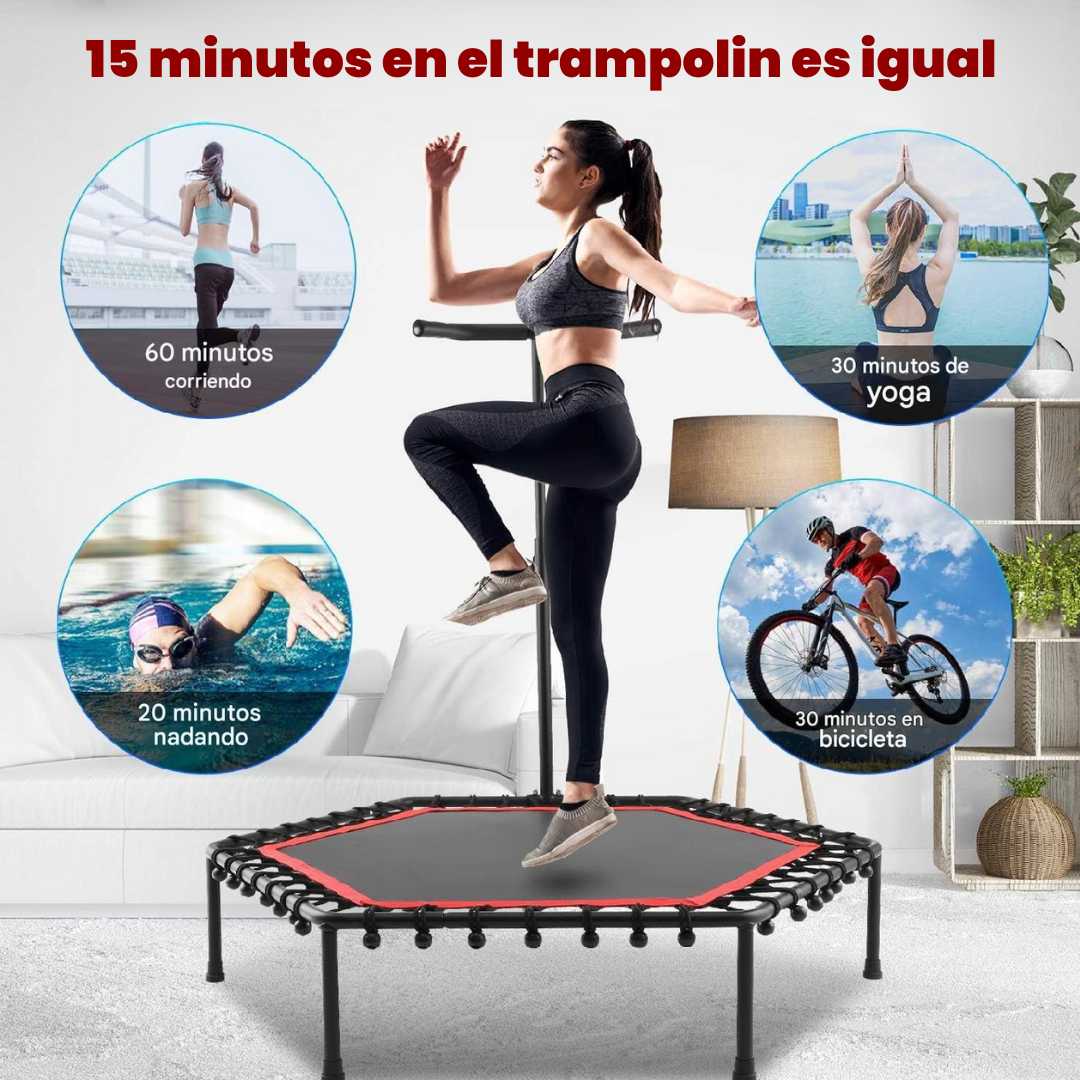 Trampolin Fitness: Diviértete mientras fortaleces tu cuerpo