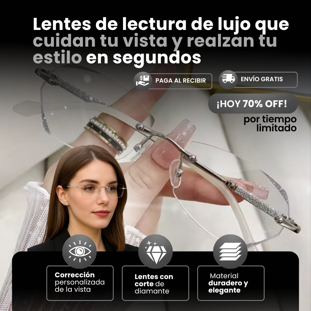 GAFAS DE LUJO MULTIFOCALES | Compra 1 Recibe 1 Gratis