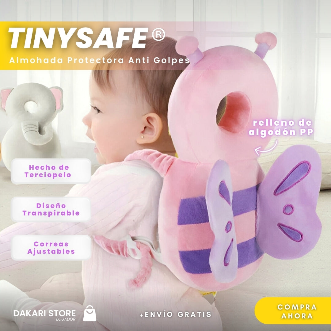 TinySafe®: Almohada Protectora Anti Golpes para bebés – Seguridad y Comodidad en Cada Paso 👶💯✨