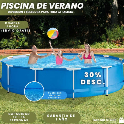 PISCINA DE VERANO: ¡TU VERANO MÁS DIVERTIDO COMIENZA AQUÍ!