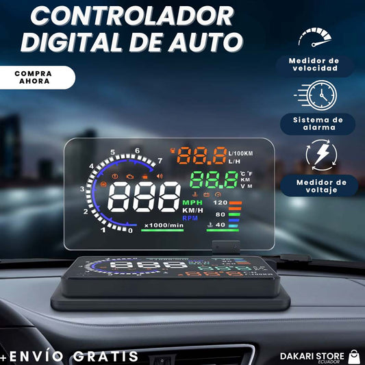 CONTROLADOR DIGITAL DE AUTO: Conduce con Precisión y Seguridad