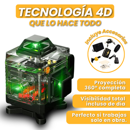 NIVEL LASER 4D | 16 LINEAS