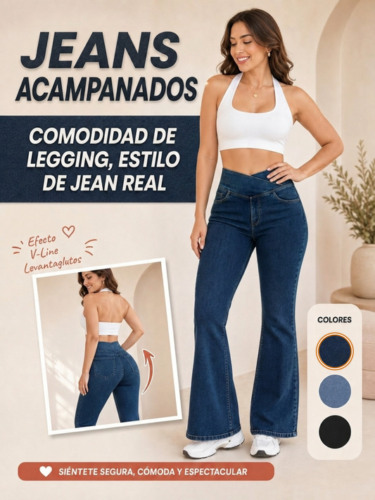 JEANS ACAMPANADOS