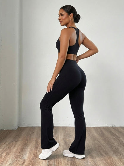 LEGGINGS ACAMPANADOS CON FAJA INTERNA