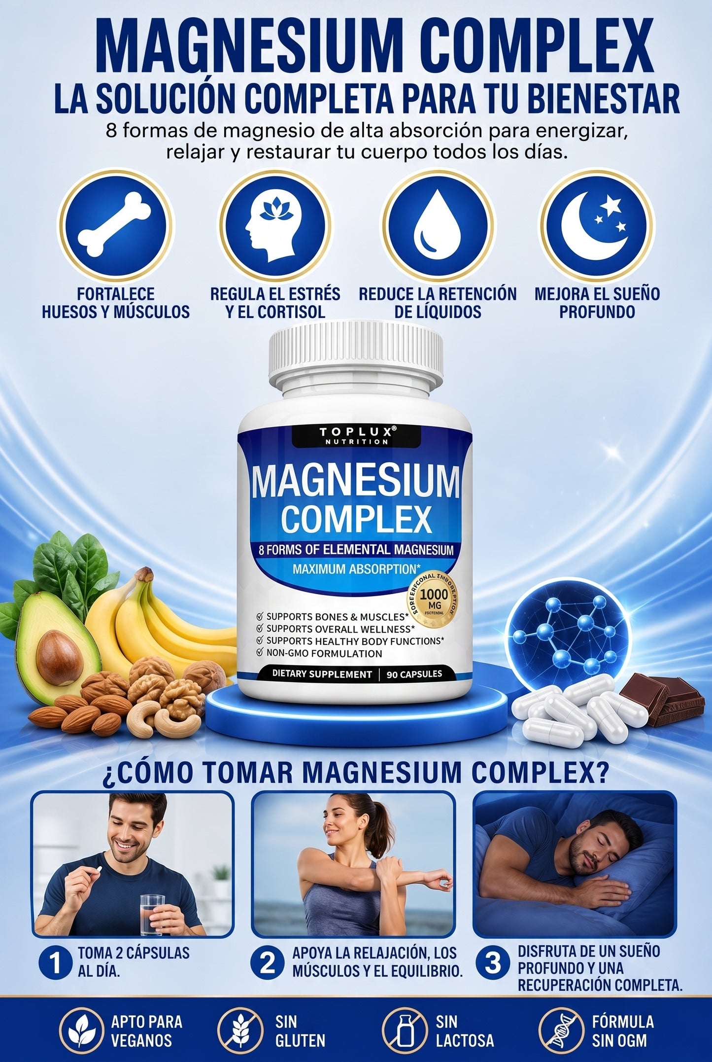 MAGNESIUM COMPLEX - 8 FORMAS DE MAGENSIO