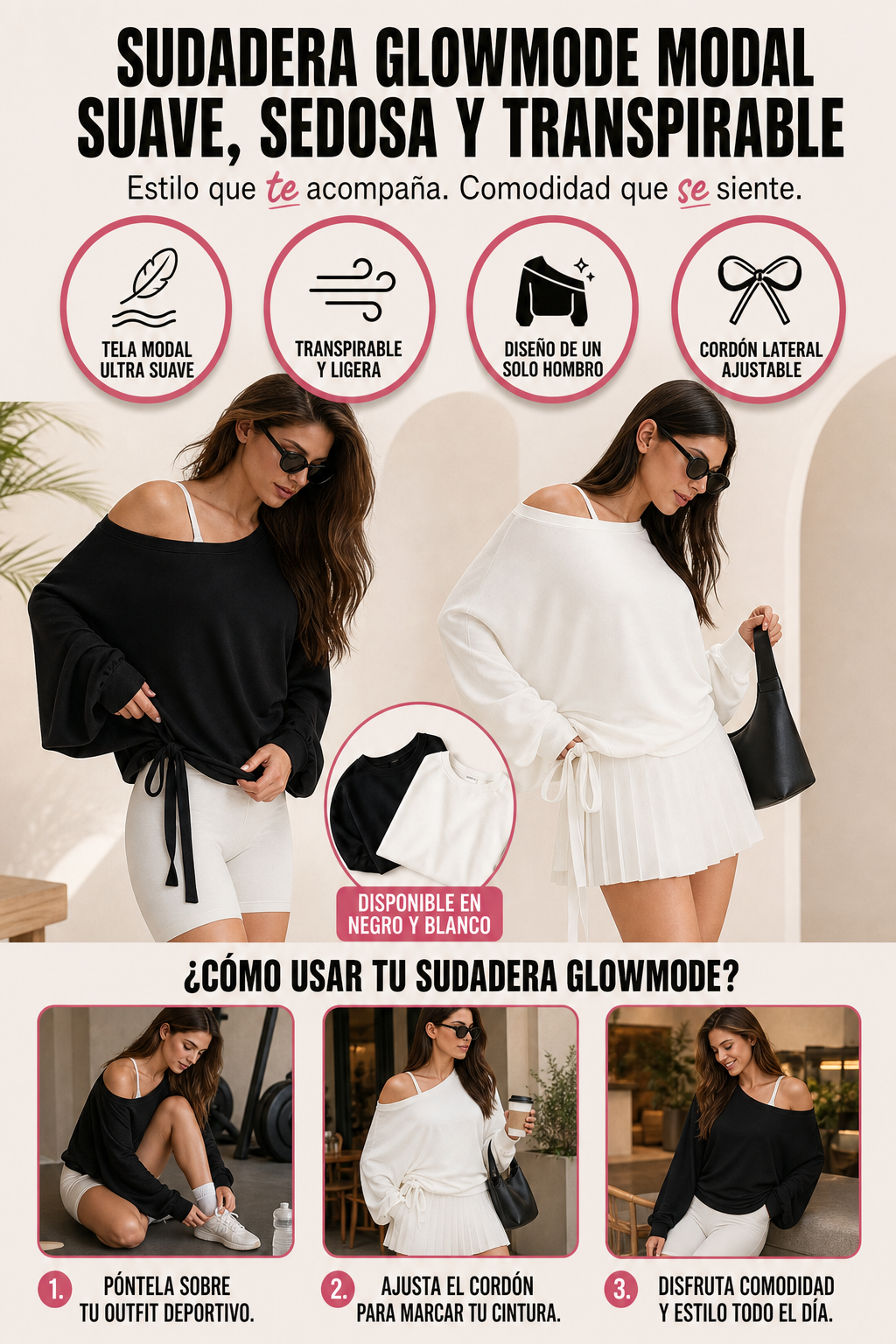 Sudadera GLOWMODE Modal