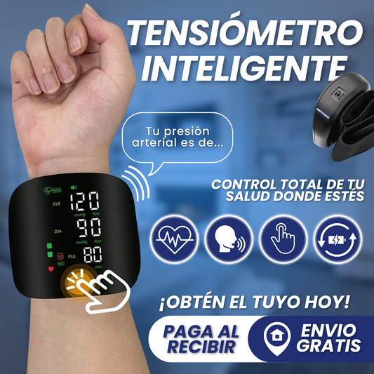 TENSIÓMETRO DE MUÑECA INTELIGENTE
