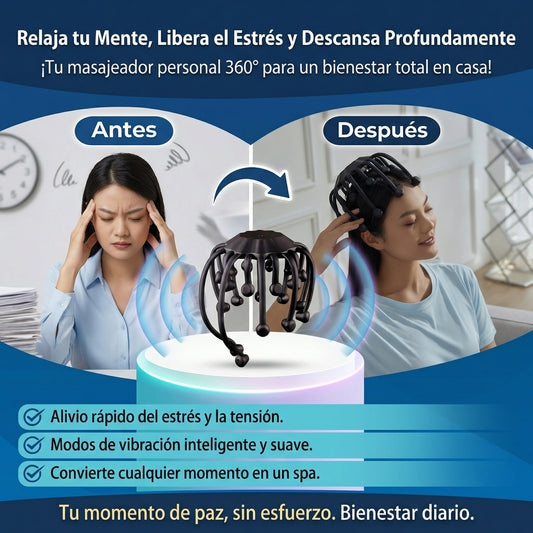 MASAJEADOR DE CUERO CABELLUDO